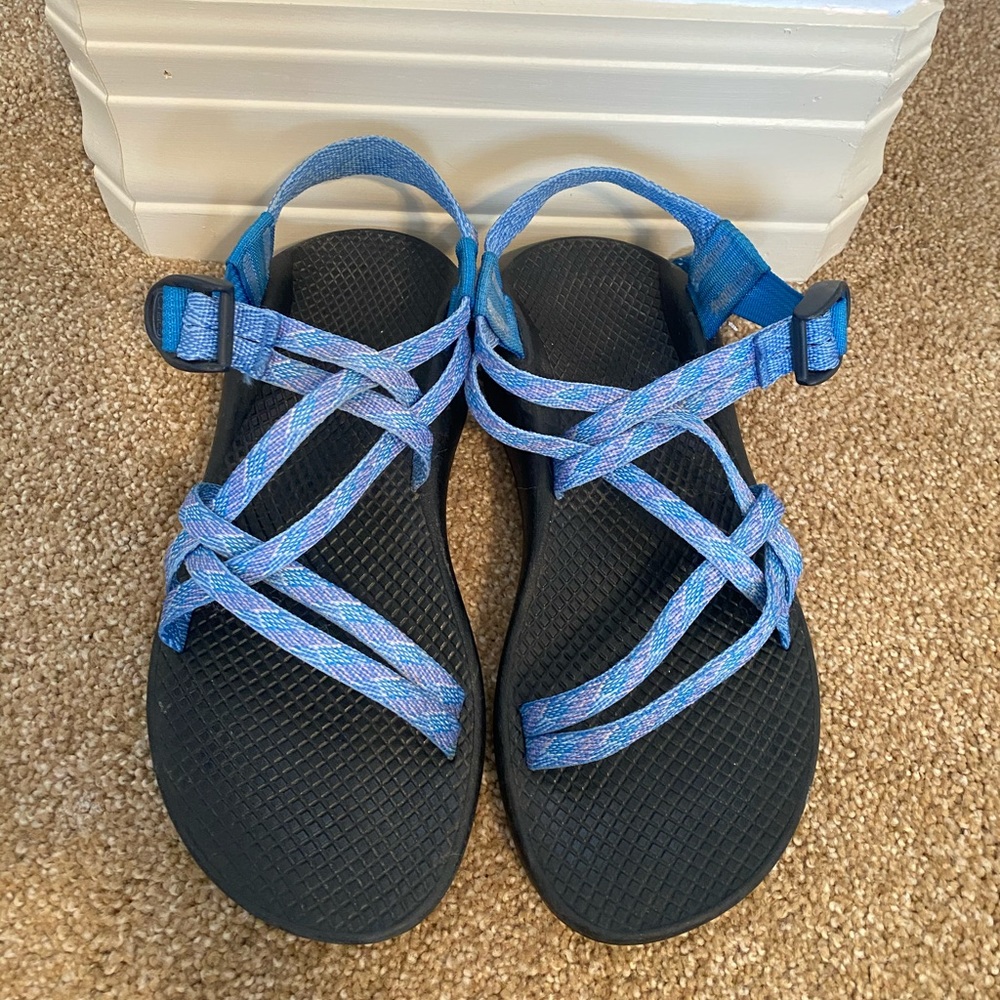 Blue Chacos!